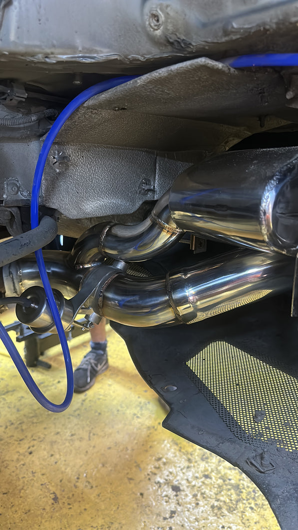 Ferrari FF F140 V12 X-Pipe & Twin Valved Back Box Exhaust System