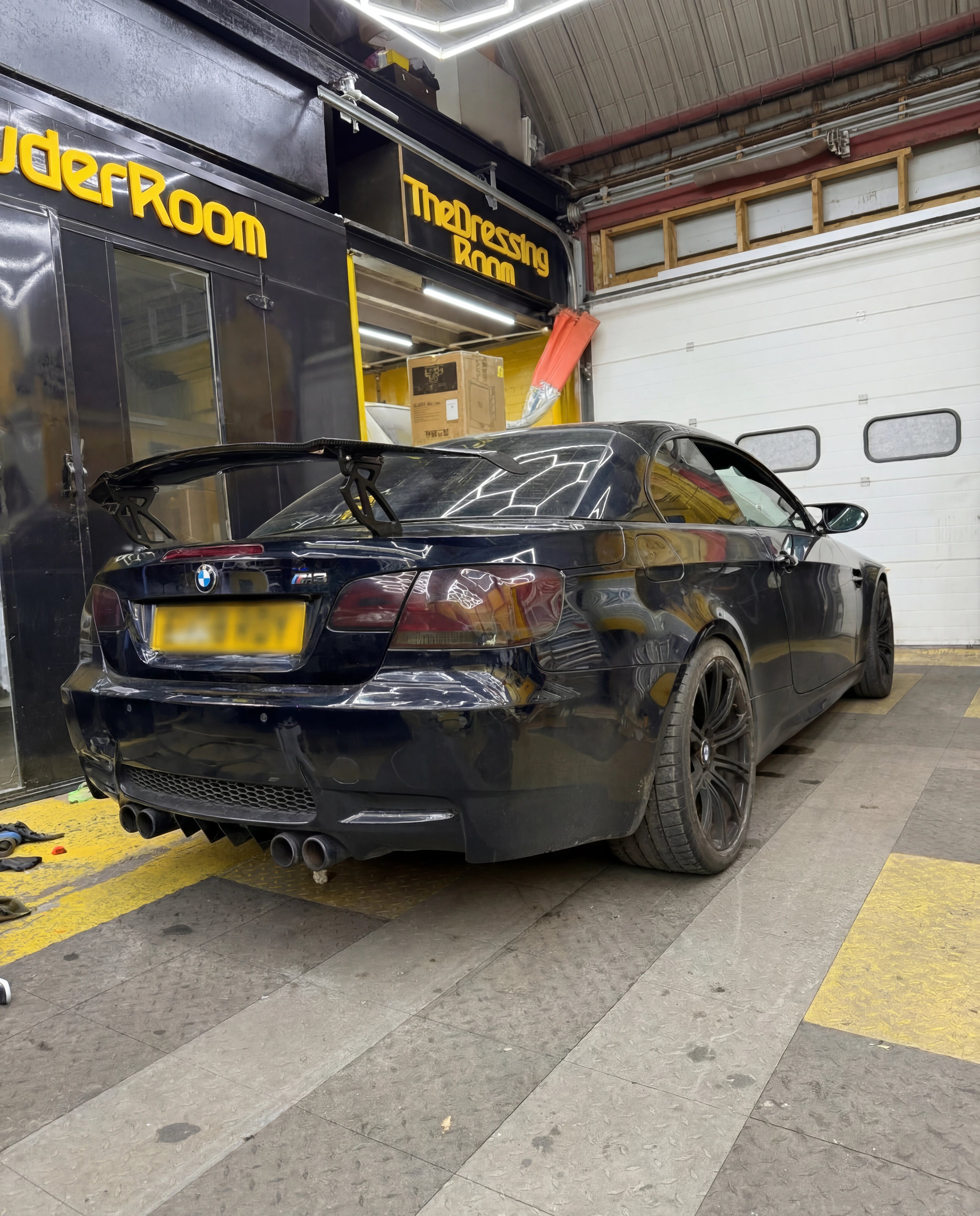 BMW E / F / G Series GTS Style Wet Carbon Fibre Trunk Spoiler — Vorsteiner Style