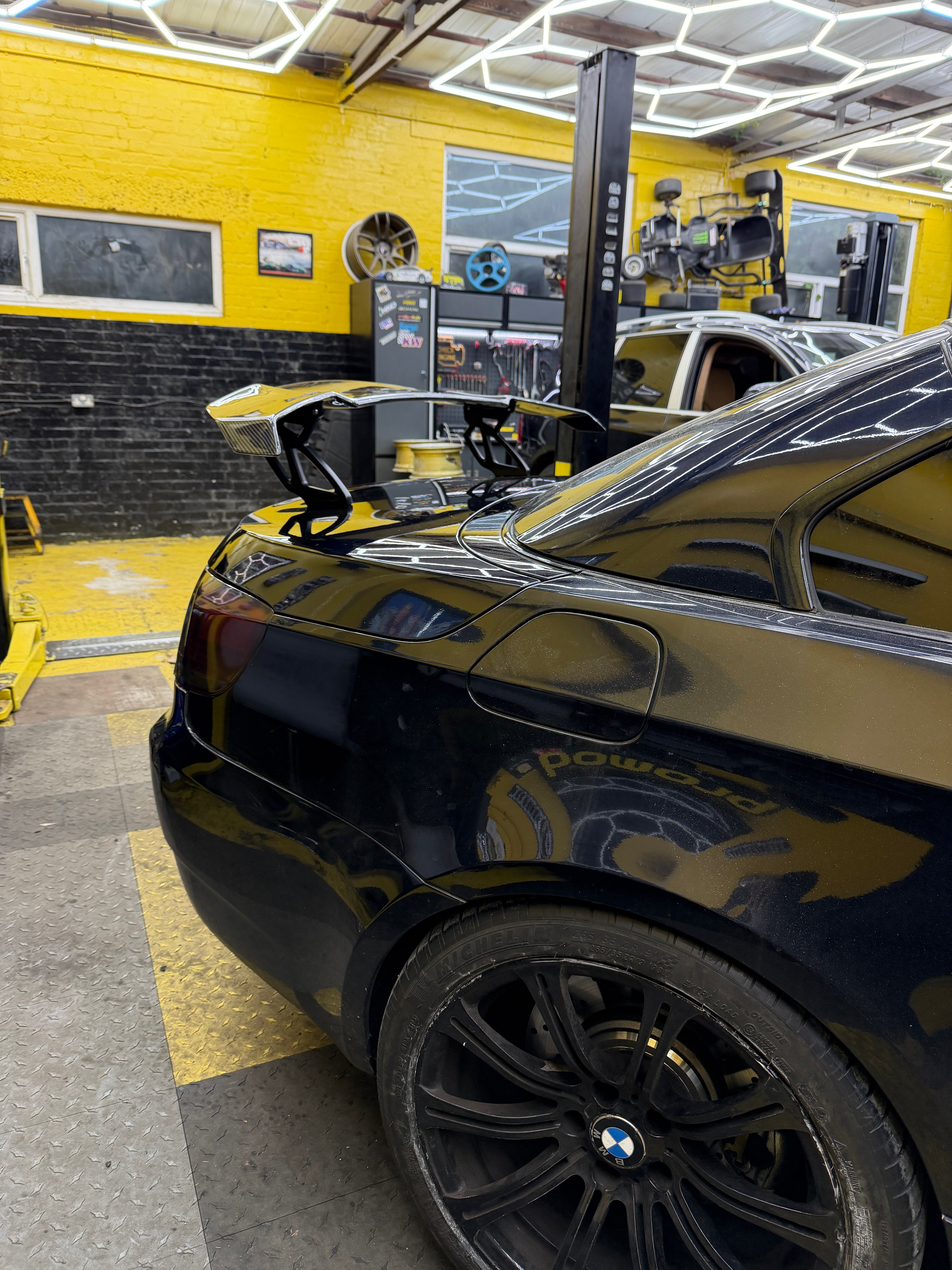 BMW E / F / G Series GTS Style Wet Carbon Fibre Trunk Spoiler — Vorsteiner Style