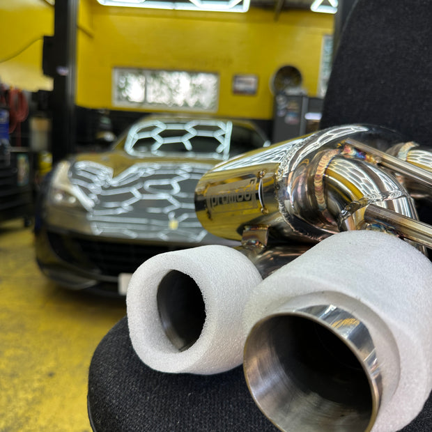 Ferrari FF F140 V12 X-Pipe & Twin Valved Back Box Exhaust System
