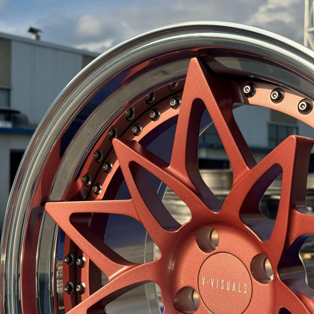 18" Custom 2-Piece Forged Wheels (Staggered) – 4x100 / 54.1 (MX-5 ND)