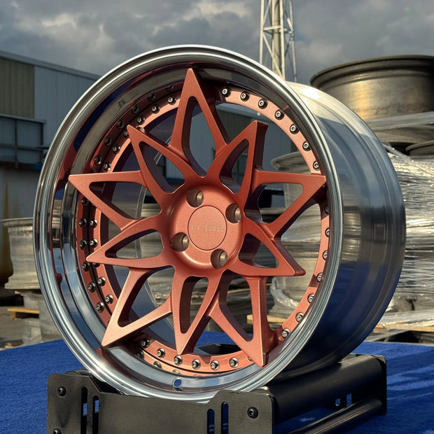 18" Custom 2-Piece Forged Wheels (Staggered) – 4x100 / 54.1 (MX-5 ND)