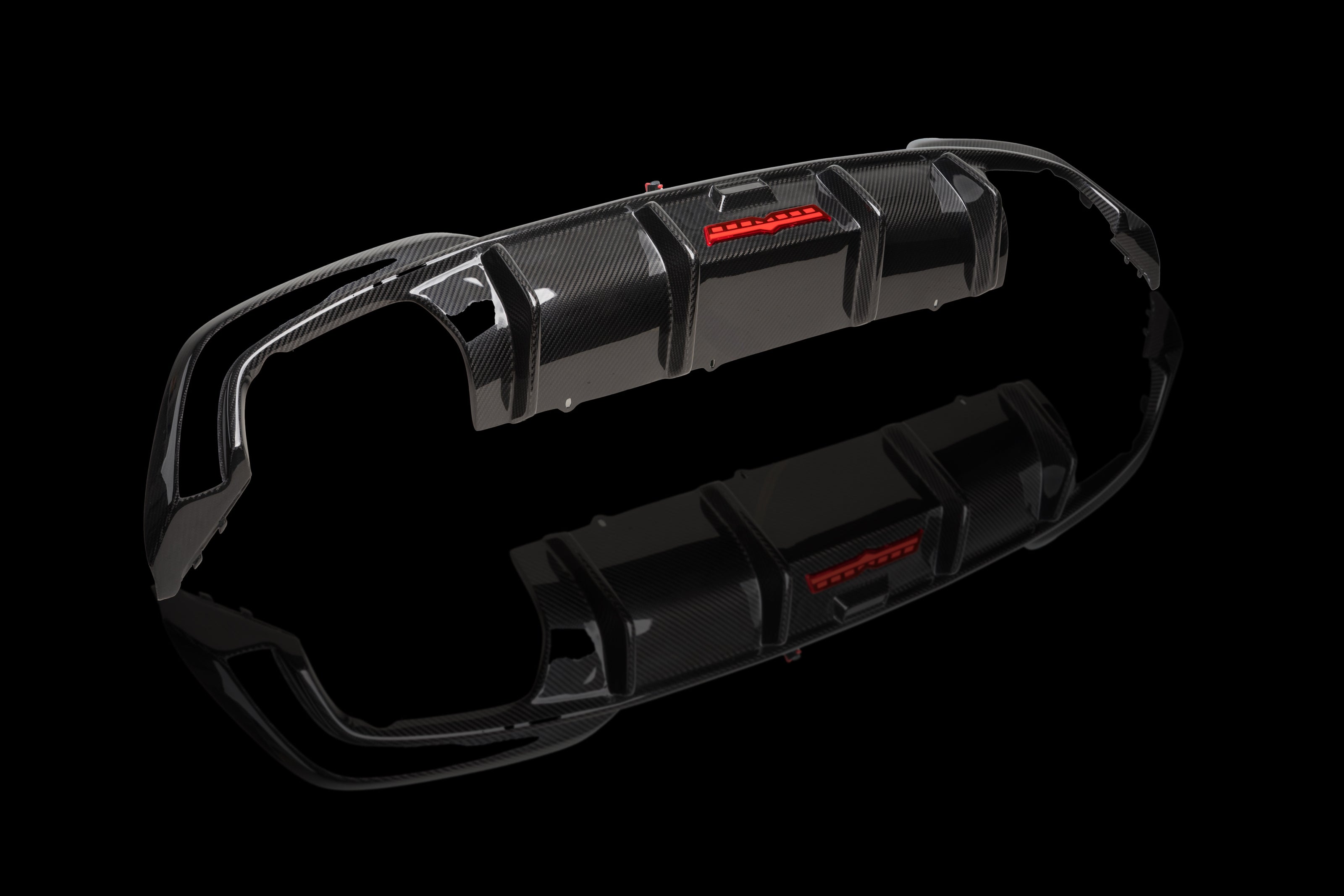 BMW G20/G21 M340i (Pre-LCI) Dry Carbon Rear Diffuser + F1-Style Third Brake Light