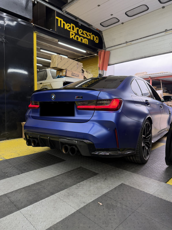 Full Titanium Catback Exhaust OPF Delete – BMW M3/M4 Competition (G80/G81/G82/G83) with Valved Control