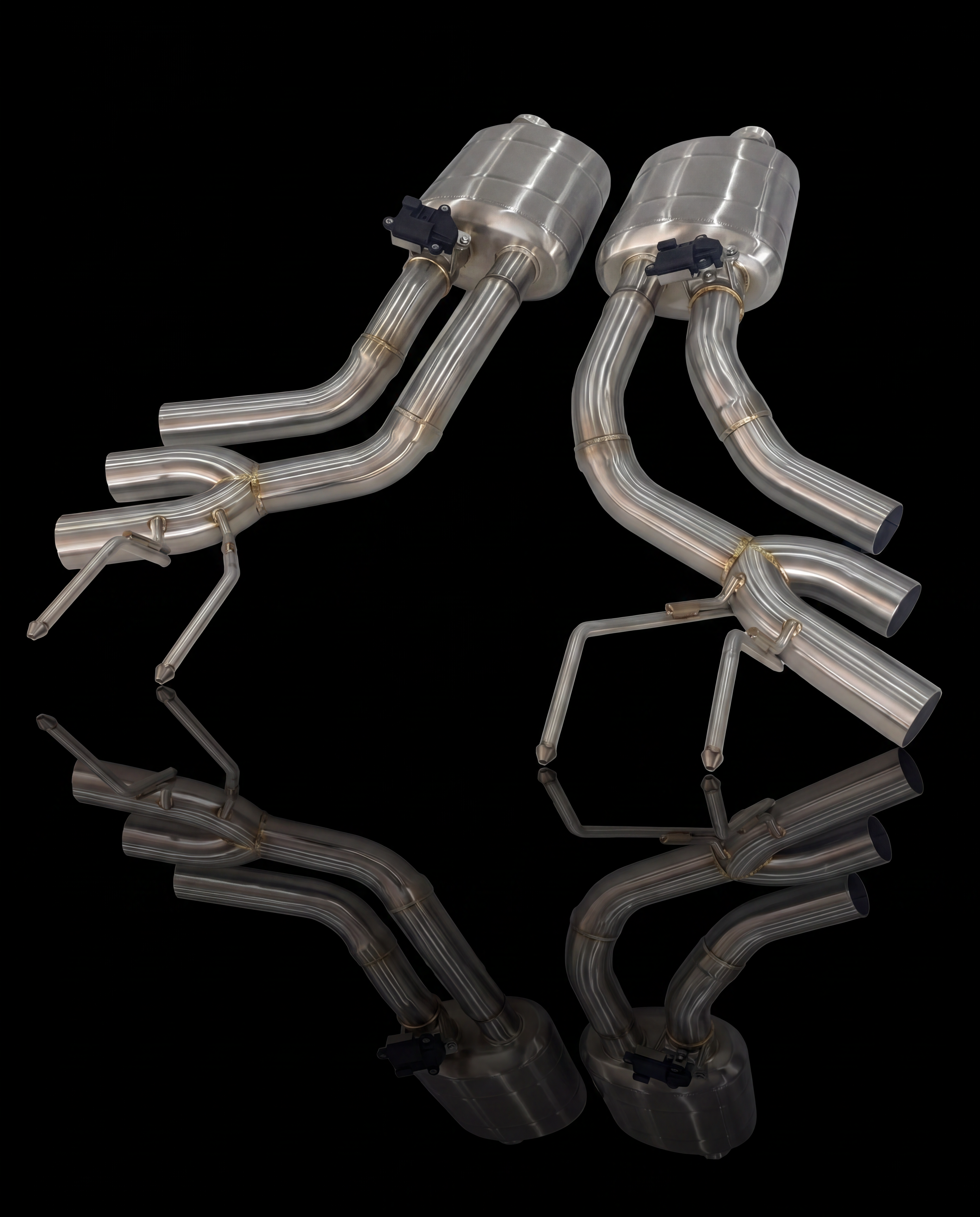 Mercedes G63 AMG W463 Valved Catback Exhaust System – Triple Tips (Free Carbon Fibre or Stainless Steel Tips)
