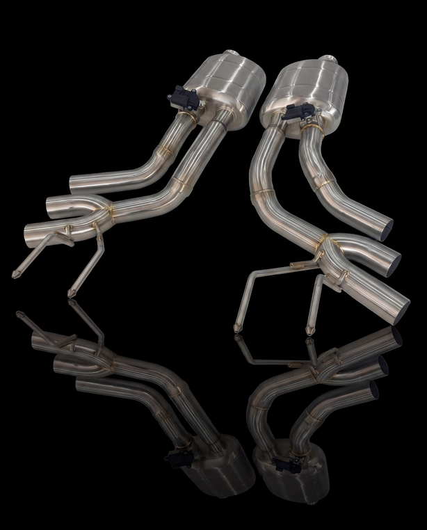 Mercedes G63 AMG W463 Valved Catback Exhaust System – Triple Tips (Free Carbon Fibre or Stainless Steel Tips)