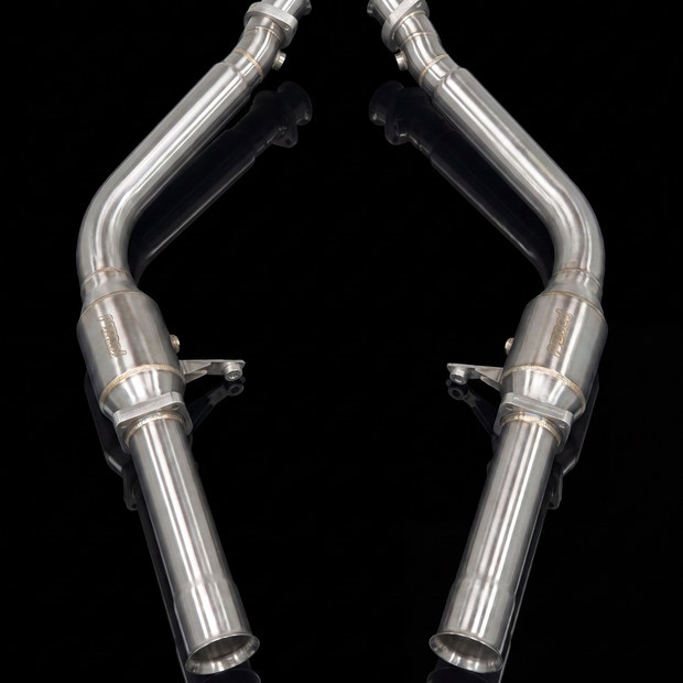 Mercedes G63 AMG W463 High Flow Sports Catalytic Converters – Pair (200 Cell)