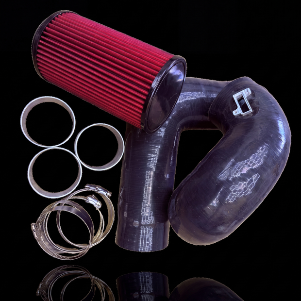 BMW B58 3.0T Front Mount Cold Air Silicone Intake Kit – G Series | M340i M440i M540i 840i Z4 M40i X3 X4 X5 X6
